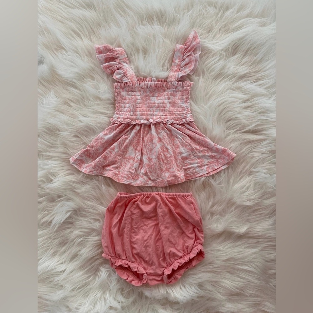 EUC Posh Peanut Martina Pelum Bummie Set 12-18 Months.